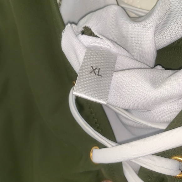 Olive Green Swim Onepiece - Picture 3 of 5